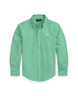 Polo Ralph Lauren Toddler and Little Boys Gingham Oxford Shirt