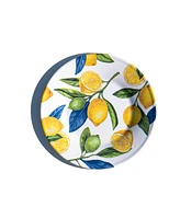 TarHong Lemon Orchard 6-Pc. Salad Plates, Service For 6