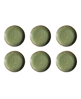 TarHong Retreat Pottery 6-Pc. Salad Plates, Service For 6