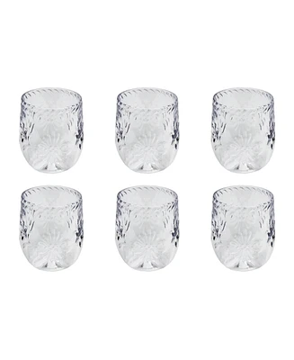TarHong Talavera Goblet Glasses, Set of 6
