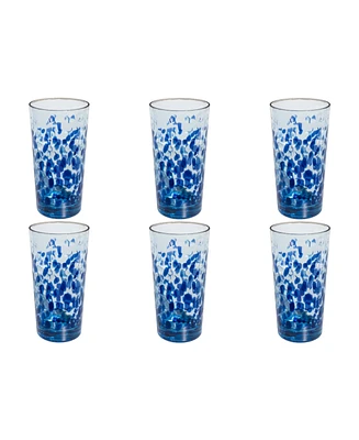 TarHong Talavera Goblet Glasses, Set of 6