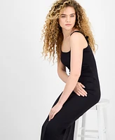 Bar Iii Women's Square Neck Sleeveless Maxi Dress, Exclusively at Macy's