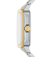 Fossil Men's Crosby Three-Hand Date Two-Tone Stainless-Steel Watch, 42mm