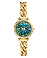 Fossil Women's Carlie Two-Hand Stainless Steel Watch, 28mm