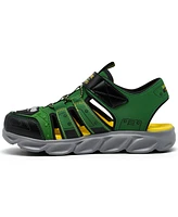 Skechers Little Boys John Deere: Hypno-Splash Light-Up Sandals from Finish Line