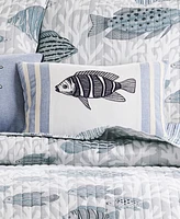Levtex Cambria Embroidered Decorative Pillow, 14" x 18"