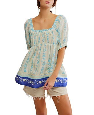 Free People Women's Santorini Printed Tunic