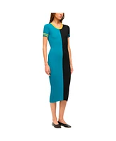 Staud Women's Teal/Black Jacksonville Jaguars Colleen Dress