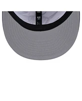 New Era Men's Navy/White Milwaukee Brewers Jagged 9FIFTY Snapback Hat