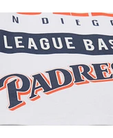 Mitchell & Ness Men's White San Diego Padres Cooperstown Collection Team Origins Premium T-Shirt