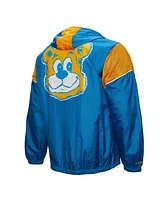 Mitchell & Ness Men's Blue Ucla Bruins Anorak Vintage Logo Half-Zip Hoodie Jacket