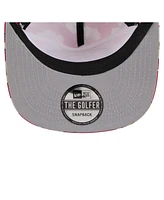 New Era Men's Scarlet San Francisco 49ers Adventure Pattern Golfer Snapback Hat