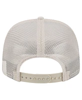 New Era Men's Light Beige Athletics Flawless 9SEVENTY Stretch Snap Hat