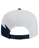 New Era Men's Navy/White Seattle Mariners Jagged 9FIFTY Snapback Hat