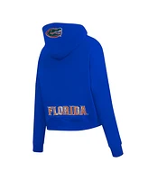 Pro Standard Women's Royal Florida Gators Game Day Sequin Full-Zip Hooded Jacket