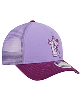 New Era Men's Purple Scooby-Doo Tonal 9FORTY Adjustable Trucker Hat