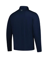 FootJoy Men's Navy The Players Lightweight Solid Quarter-Zip Sweatshirt