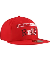 New Era Men's Red Cincinnati Reds Ransom 59FIFTY Hat