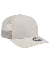New Era Men's Natural Houston Texans Flawless 9SEVENTY Stretch-Snap Hat