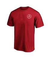 Fanatics Men's Crimson Alabama Crimson Tide Big Tall Fast Break 2 Hit T-Shirt
