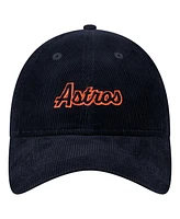 New Era Women's Navy Houston Astros Corduroy 9TWENTY Adjustable Hat