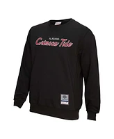Mitchell & Ness Men's Black Alabama Crimson Tide Elite Script Pullover Sweatshirt