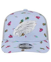 New Era Men's Light Blue Philadelphia Eagles Adventure Surfboard 9SEVENTY Adjustable Hat