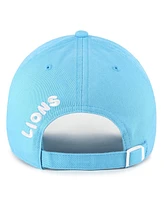 '47 Brand Women's Blue Detroit Lions Bright Side Clean Up Adjustable Hat