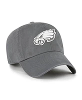 '47 Brand Women's Gray Philadelphia Eagles Bright Side Clean Up Adjustable Hat