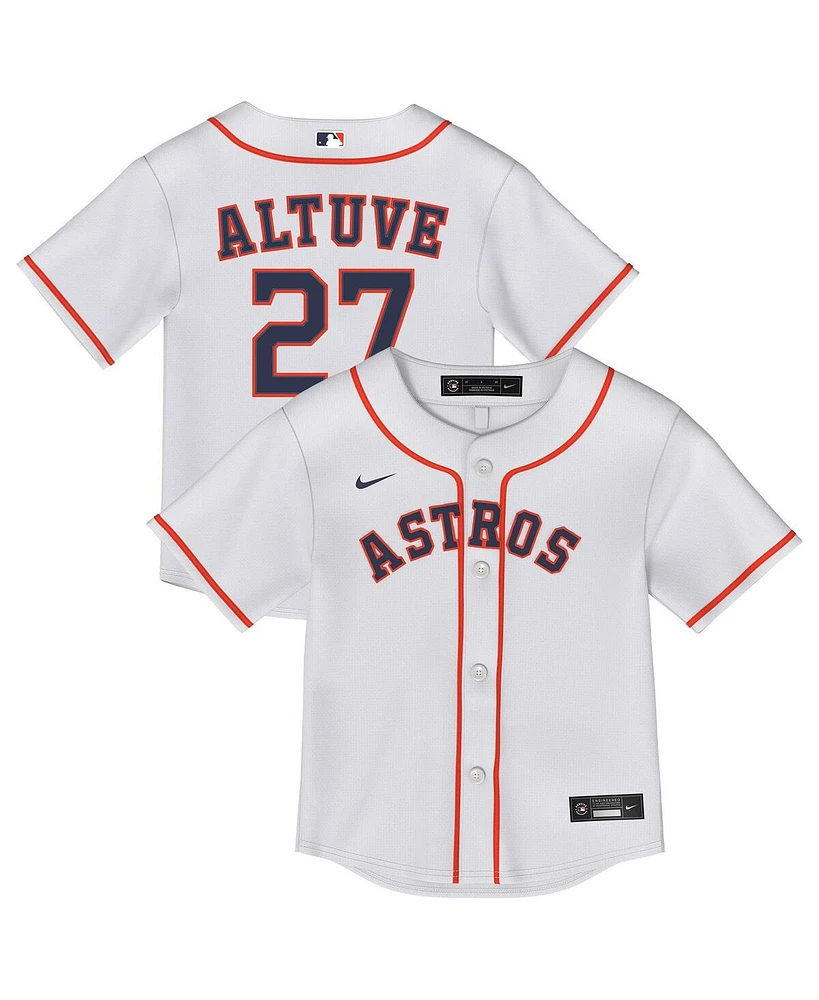 Nike Toddler White Jose Altuve Houston Astros Replica 2.0 Player Jersey