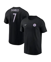 Nike Men's Savannah DeMelo Black Racing Louisville Fc Core Crew Neck T-Shirt