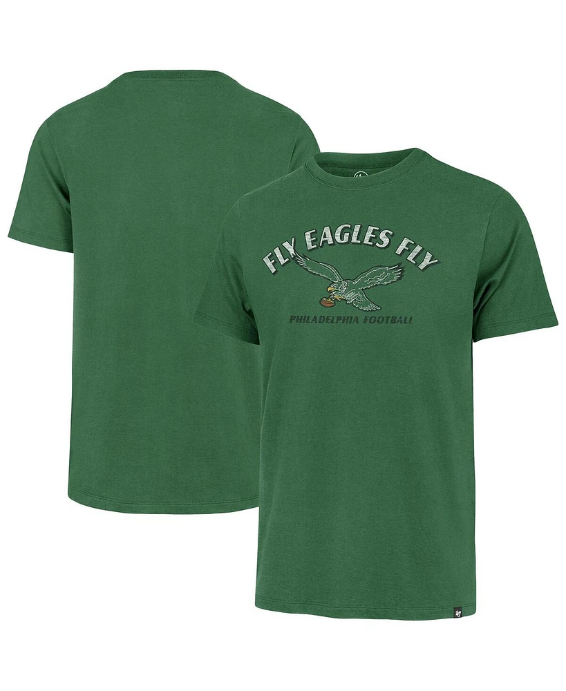 '47 Brand Men's Kelly Green Philadelphia Eagles Fly Franklin T-Shirt