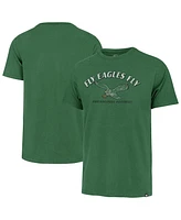 '47 Brand Men's Kelly Green Philadelphia Eagles Fly Franklin T-Shirt