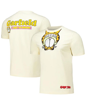 Freeze Max Men's Cream Garfield Upside Down T-Shirt