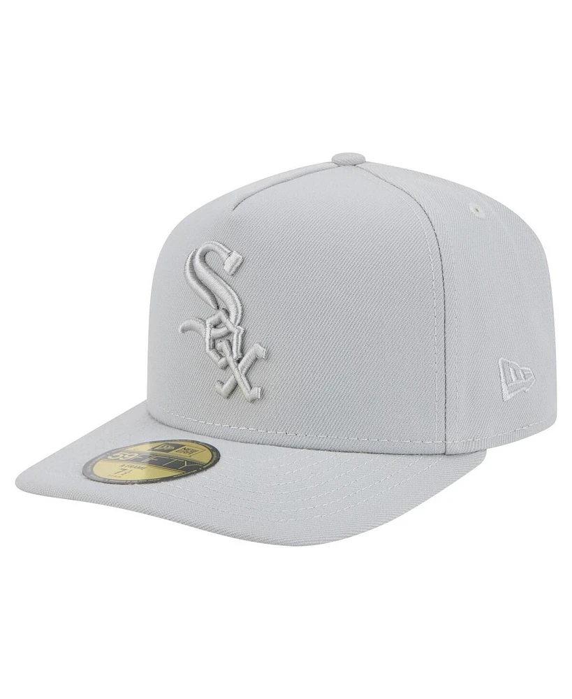New Era Men's Gray Chicago White Sox Colorpack 59FIFTY Hat