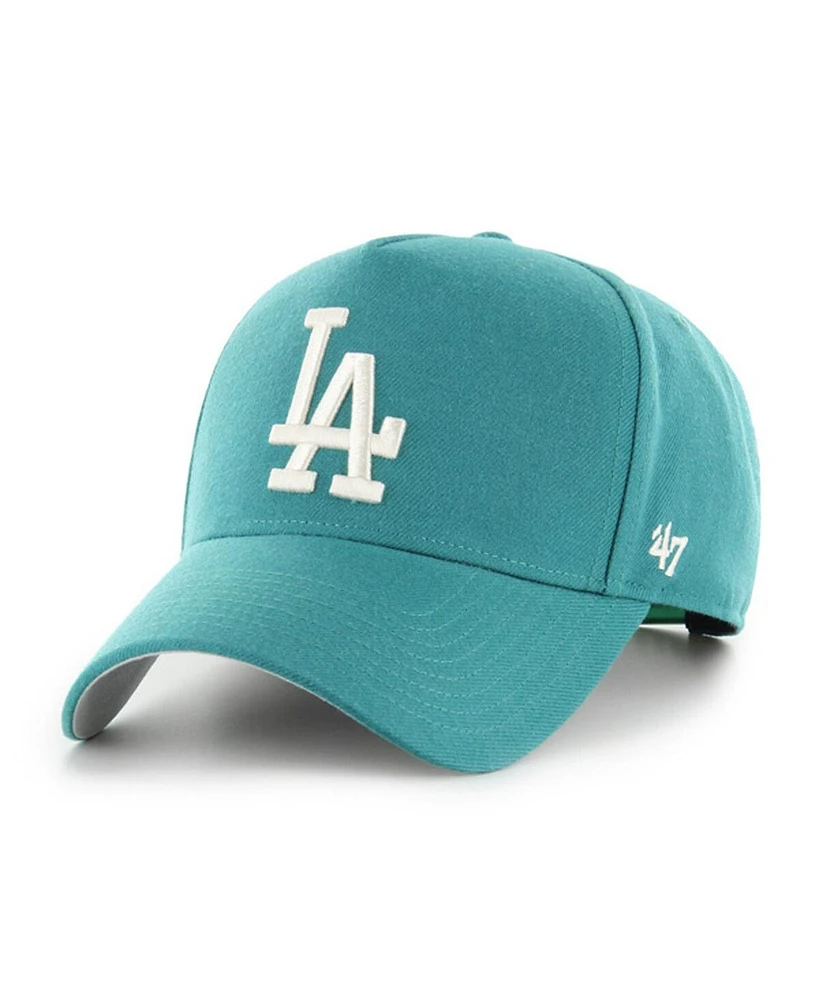 '47 Brand Men's Teal Los Angeles Dodgers Ballpark Offside Adjustable Hat