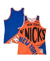Mitchell & Ness Men's Blue New York Knicks Big Face 5.0 Fashion Tank Top