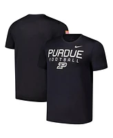Nike Men's Black Purdue Boilermakers 2024 Military Appreciation Legend Performance T-Shirt