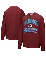 Mitchell & Ness Men's Burgundy Colorado Avalanche Playoff Win Fleece Pullover Sweatshirt