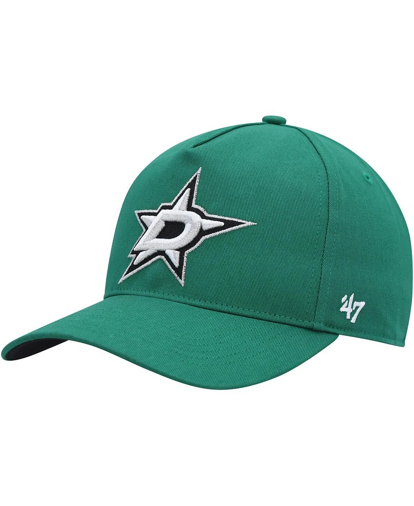 '47 Brand Men's Kelly Green Dallas Stars Primary Hitch Snapback Hat