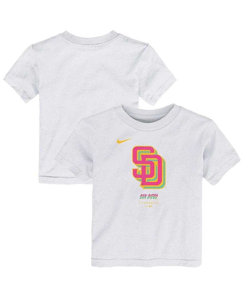 Nike Toddler White San Diego Padres City Connect T-Shirt