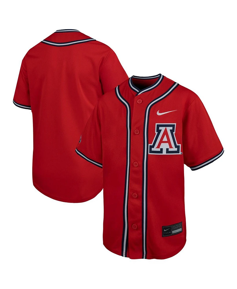 Nike Big Boys and Girls Red Arizona Wildcats Limited Baseball Jersey