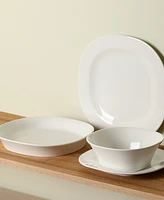 Stone Lain Quadro Dinner Plates, Set of 4