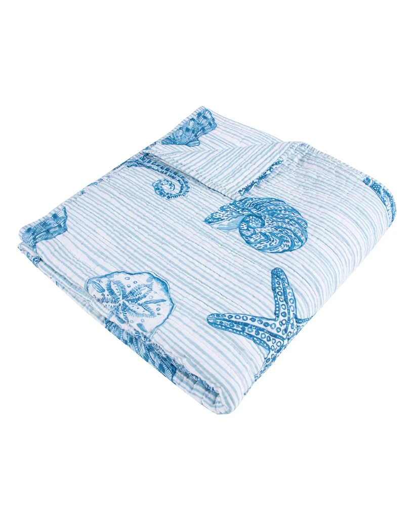 Levtex Sandy Cove Reversible Quilted Throw, 50" x 60"