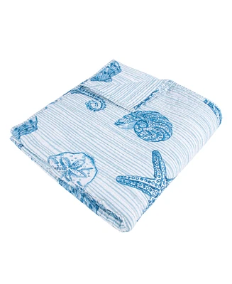 Levtex Sandy Cove Reversible Quilted Throw, 50" x 60"