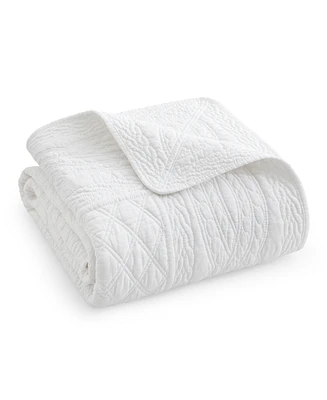 Levtex Ballou Enzyme Washed Quilted Throw, 50" x 60"