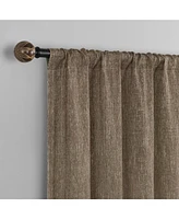 Correo Gradient Ombre Semi-Sheer Rod Pocket Curtain Panel