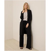 Pact Women's Organic Cotton Cool Stretch Lounge Duster