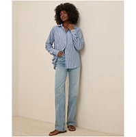 Pact Women's Organic Cotton Sunset Lightweight Classic Shirt