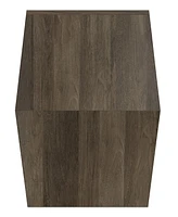 Simpli Home 22" Mango Wood Terry Side Table